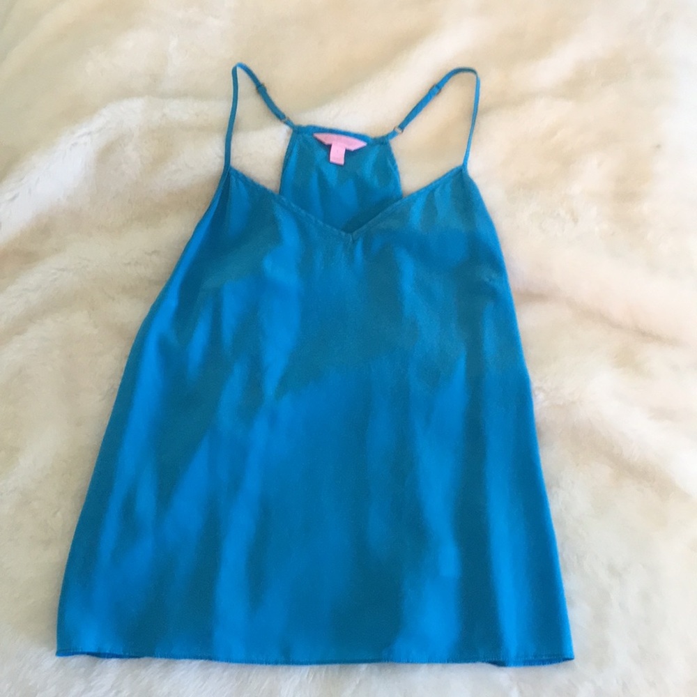 Ocean Blue Lilly Pulitzer Top